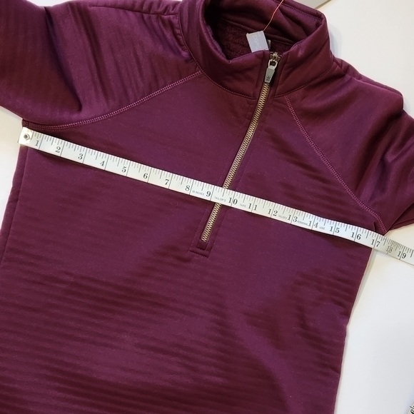 SWEATY BETTY QUARTERPIPE HALF ZIP FLEECE TOP XS - Picture 5 of 11